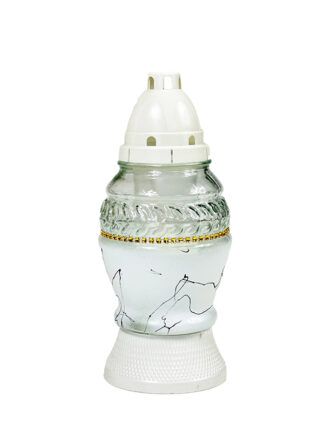 Sklenená sviečka Z273P (24 cm)