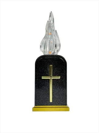 LED pamätná sviečka s efektom živého plameňa 1/24WZ (16 cm)