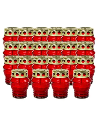 Sada 23 kusov - Plnená sviečka L210 "Kacperek" (10 cm)