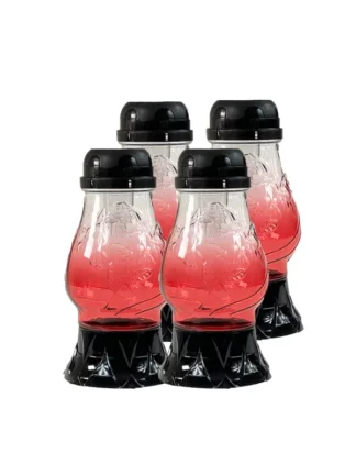 Sada 4 solárnych sviečok Z-1 Mal Red (22 cm)