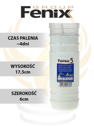 Parafínová vložka FENIX 5 (4 dni)