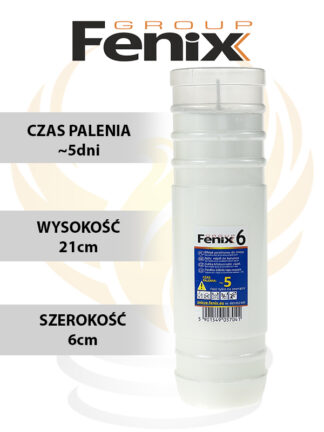 Parafínová vložka FENIX 6 (5 dní)