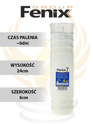 Parafínová vložka FENIX 7 (6 dní)