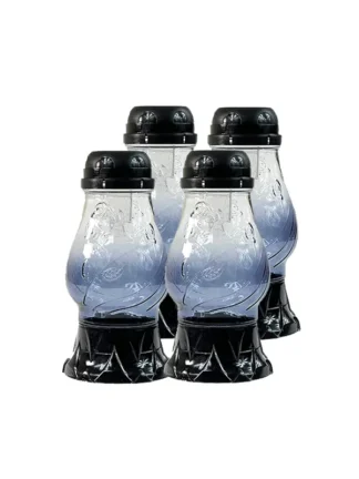 Sada 4 solárnych sviečok Z-1 Mal Grafit (22 cm)