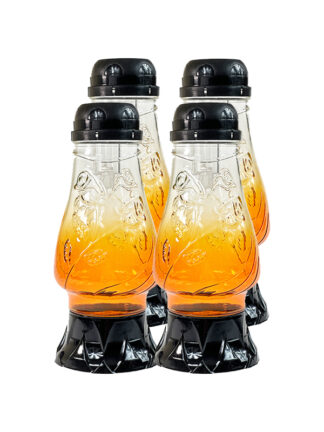 Sada 4 solárnych sviečok Z-2 Mal Orange (26 cm)