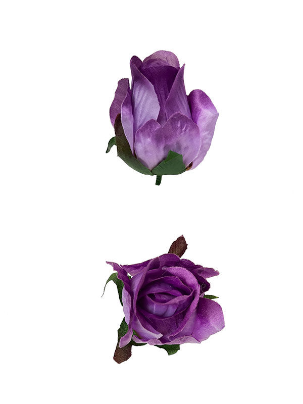 Róża w pąku L1020 - główka kwiatowa (5 kolorów) - Fiolet