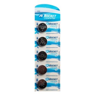 Baterie litowe ROCKET CR2032  guzikowe 3V opakowanie 5 szt
