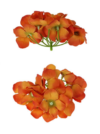 Hortensja główka wyrobowa śr. 14 cm A8-13 (pomarańczowy)