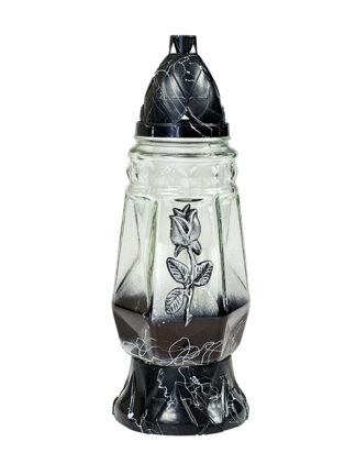 Znicz szklany Z419P (30 cm)
