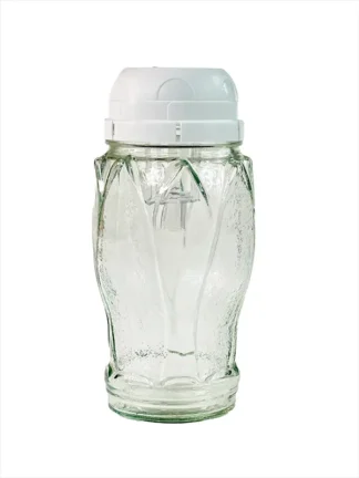 Znicz solarny TULIPAN S14 (18 cm) - Biały