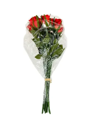 Bukiet pojedynczych różyczek 12 sztuk  A939A (35 cm)