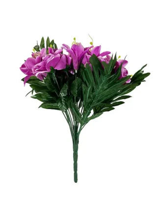 Bukiet mieszany Róża Lilia 7 kolorów L372 (35 cm)