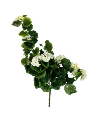 Pelargonia ze zwisem w bukiecie J169B Kremowy (70 cm)