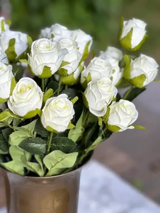 Róża pojedyncza K170 CREAM (47 cm)