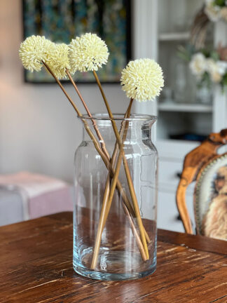 Czosnek ozdobny C447A 45 cm (Biały/ecru)