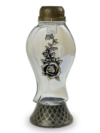 Znicz solarny róża S743