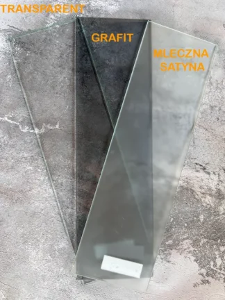 Szyba pojedyncza do zniczy/kapliczek metalowych