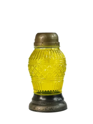 Znicz solarny Z503 Żółty (21cm)