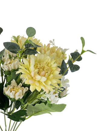 Bukiecik wiosennych żółtych Dalii CV10646 35 cm