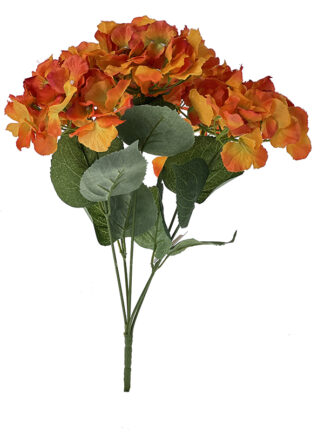 Hortensja bukiet K79 Pomarańczowy  50 cm