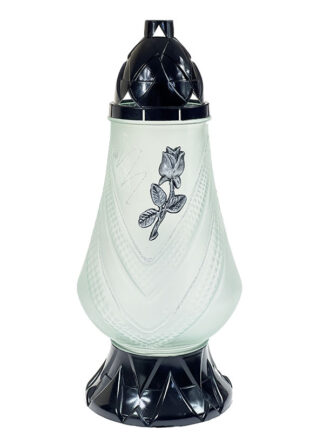 Znicz Z367 Mleczne szkło (39 cm)