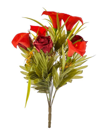 Bukiet Duży Jesienna Kalia i róża L9-4 (54 cm)