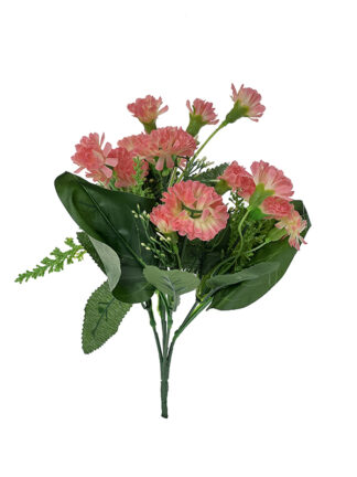 Goździk drobny z dodatkami bukiet (róż) H271D 28 cm