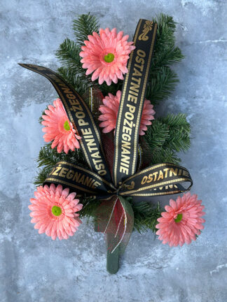 Wiązanka pogrzebowa Gerbera 2 #01