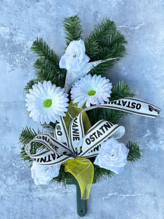 Wiązanka pogrzebowa Gerbera/Róża  2 #04