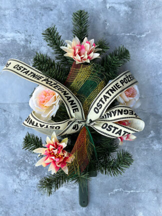 Wiązanka pogrzebowa Protea/Róża 2 #05