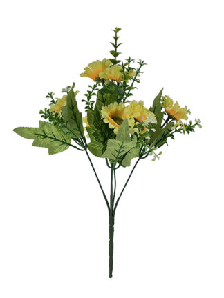 Margaretka w bukiecie H279 k. żółty (28 cm)