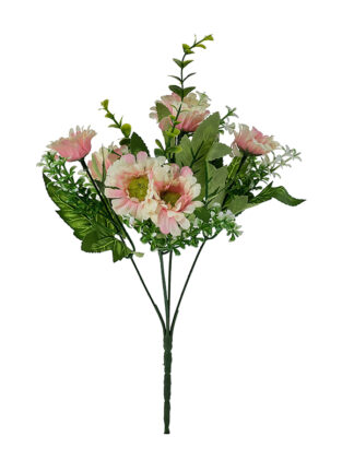 Margaretka w bukiecie H279 k. jasny róż (28 cm)