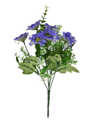 Margaretka w bukiecie H279 k. fioletowy (28 cm)