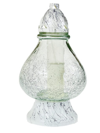 Znicz szkło mrożone ZM KONIAK  (37 cm)