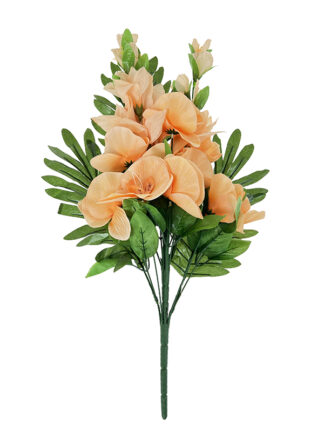 Bukiet palma, mieczyk, orchidea H208C k. brzoskwiniowy (60cm)