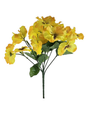 Bratek M565 w bukiecie żółty (28 cm)