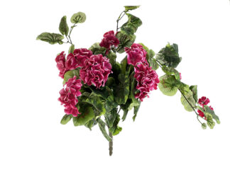 Pelargonia ze zwisem w bukiecie J169A Ciemny róż (70 cm)