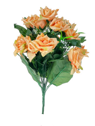 Bukiet róż x 15 KD44 6 kolorów (44 cm)