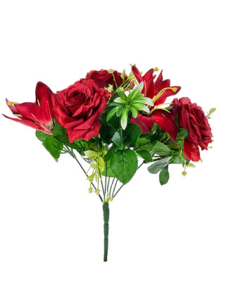 Bukiet mieszany Róża Lilia L9-25 (35 cm)