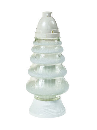 Znicz choinka CH-3 M Biały (30 cm)