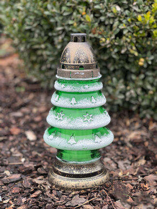 Znicz choinka CH-2 M Zielony (26 cm)