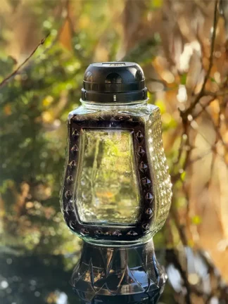 Znicz solarny Z1420 Czarny (26cm)