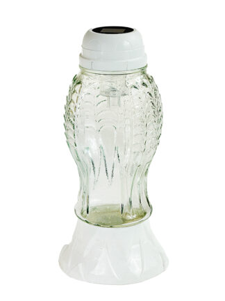 Znicz solarny Z509 Biały (26cm)