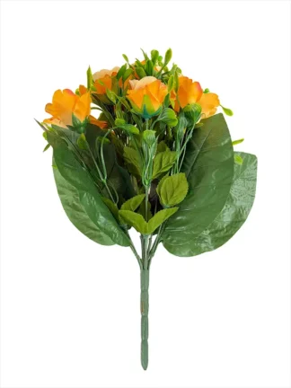 Bukiet mieszany BF-3 Róża/ Irys Brzoskwiniowy (47cm)
