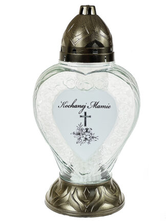 Znicz dla Mamy ZSE4 "Kochanej Mamie" (37cm)