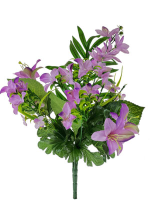 Bukiet mix Lilia Ostróżka J298 Jasny fiolet (45 cm) Ostatnie sztuki!!