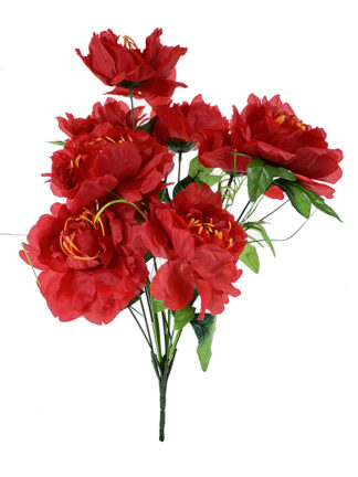 Bukiet Piwonii Peonia A037 Czerwony (45 cm) Ostatnie sztuki!