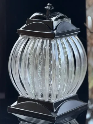 Znicz kapliczka POLISTYREN Czarny (34 cm)