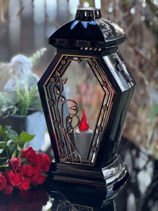 Kapliczka Glamour Lampion L20 + Ramka R5 (Gold)
