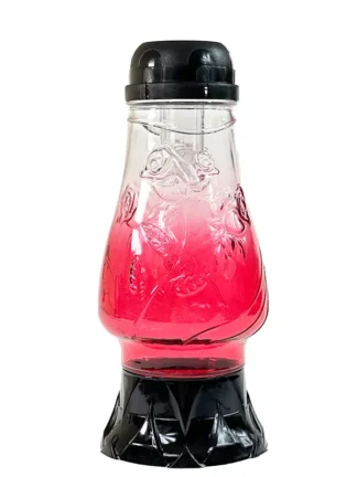 Znicz solarny Z-2 Mal Czerwony (26cm)
